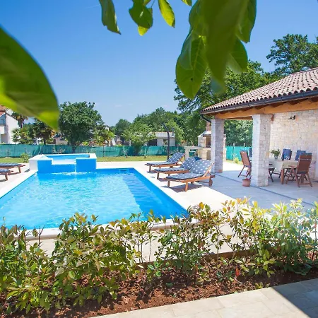 Villa Roofed In Istria With Private Pool Rajki