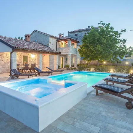Roofed In Istria With Private Pool Villa *